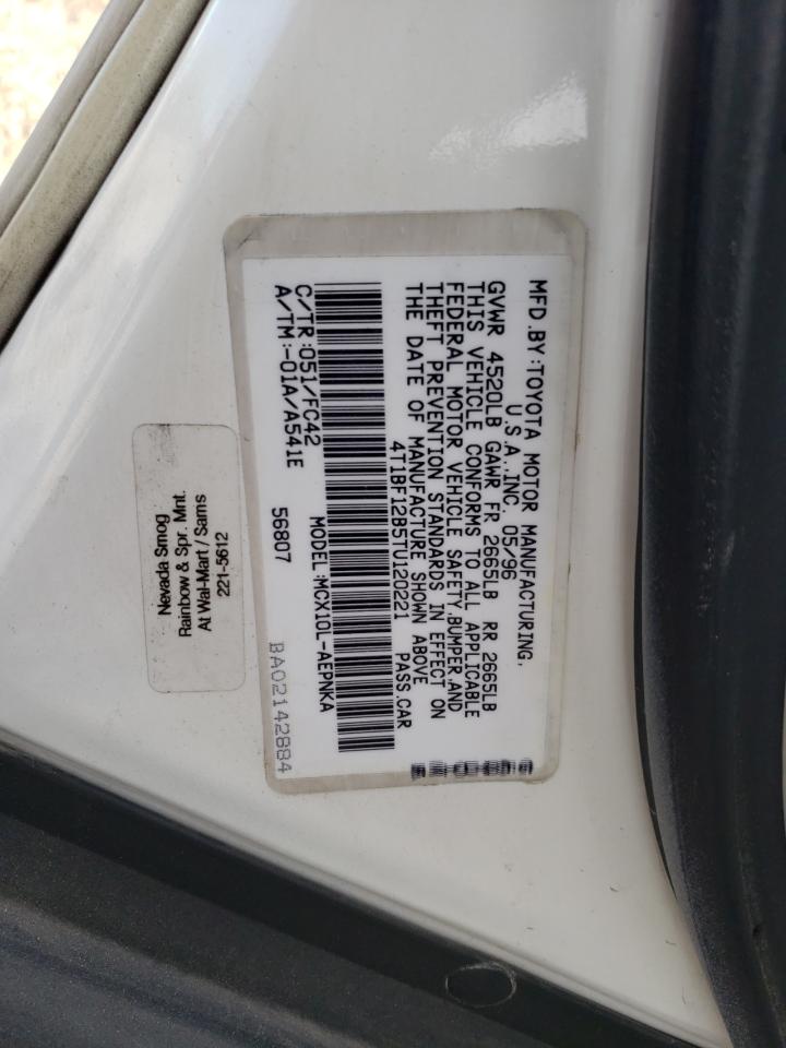 4T1BF12B5TU120221 1996 Toyota Avalon Xl