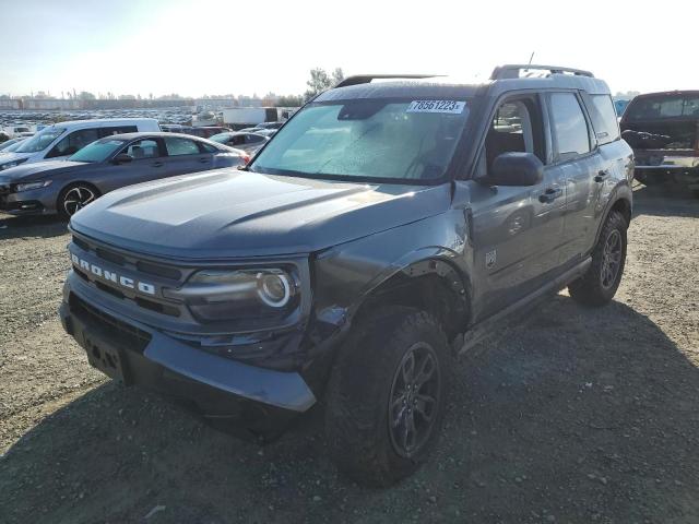 3FMCR9B60NRE14827 | 2022 Ford bronco sport big bend