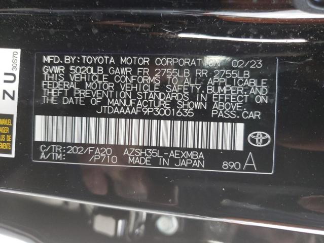 2023 TOYOTA CROWN XLE JTDAAAAF9P3001635