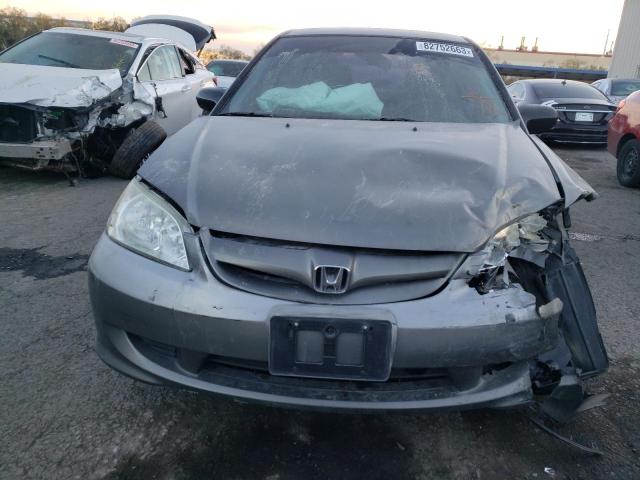 1HGES16365L010935 | 2005 Honda civic dx vp