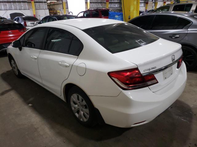 Vin: 19xfb2f54de257095, lot: 80466733, honda civic lx 20132