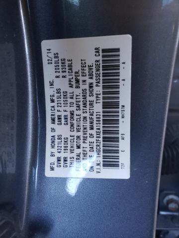 1HGCR2F8XEA158831 | 2014 HONDA ACCORD EXL