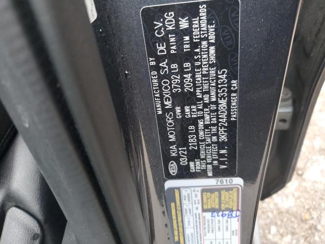 2021 KIA FORTE FE - 3KPF24AD8ME351345
