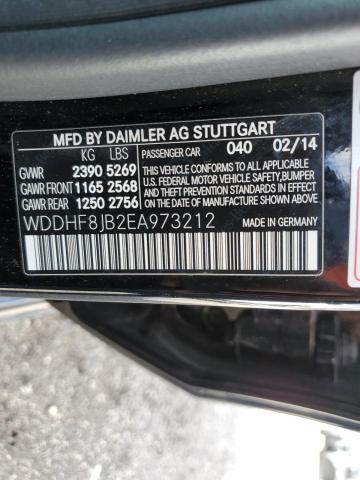 WDDHF8JB2EA973212 2014 MERCEDES-BENZ E-CLASS, photo no. 12