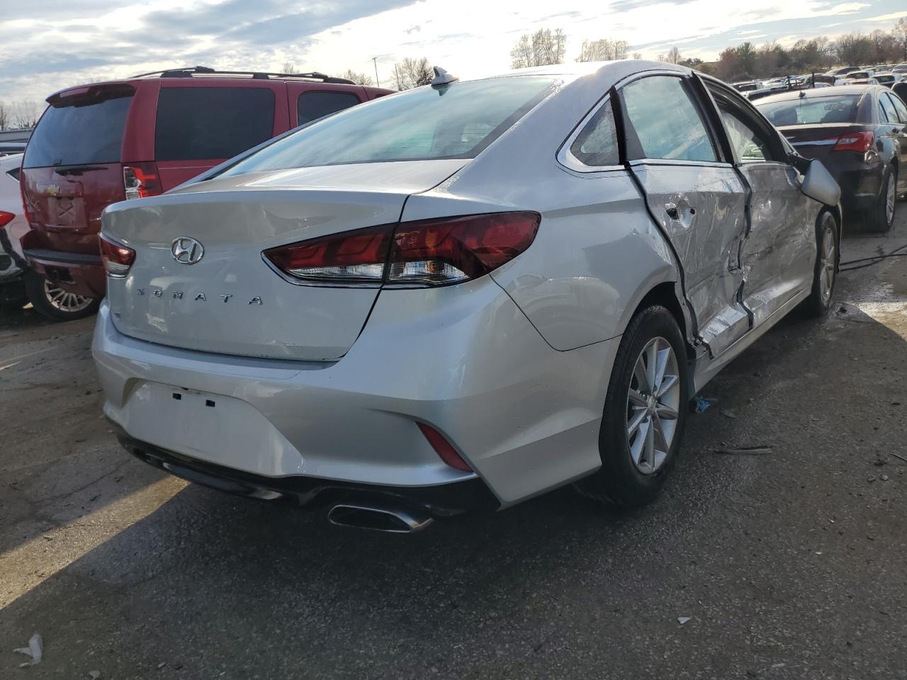 Lot #2689034535 2019 HYUNDAI SONATA SE