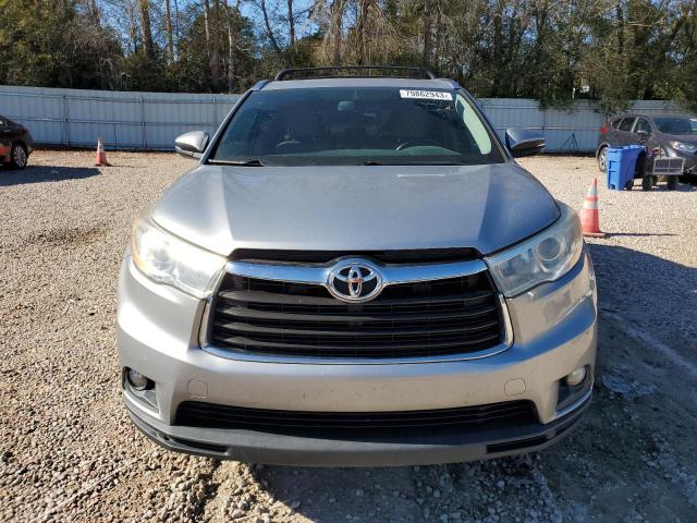 VIN 5TDJKRFH7ES044730 2014 Toyota Highlander, Xle no.5