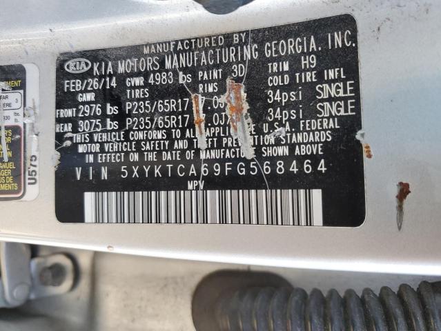 2015 KIA SORENTO 5XYKTCA69FG568464