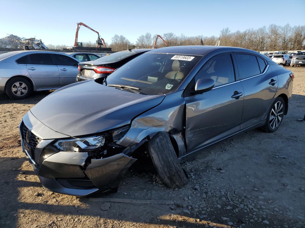 3N1AB8CV6NY300193 2022 Nissan Sentra Sv