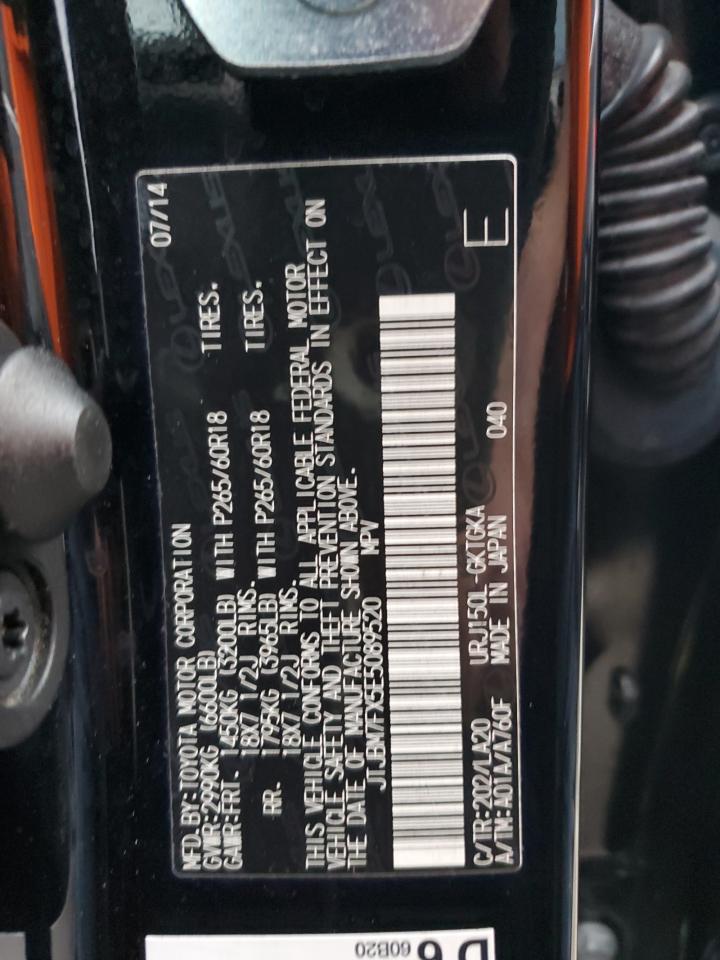 jtjbm7fx5e5089520 JTJBM7FX5E5089520 2014 Lexus Gx 460