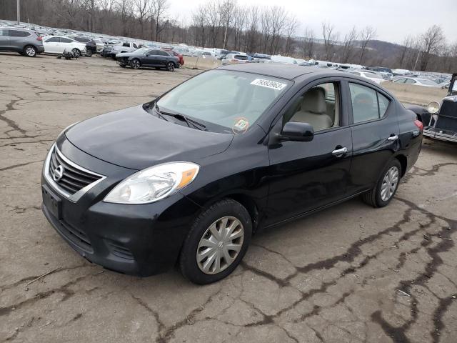  NISSAN VERSA 2012 Черный