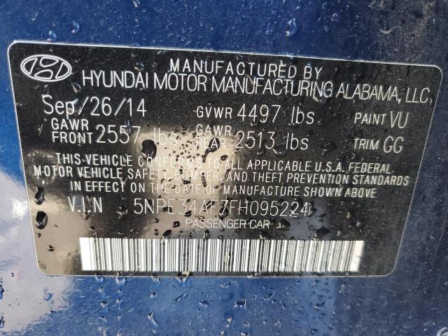 5NPE34AF7FH095224 | 2015 HYUNDAI SONATA SPO