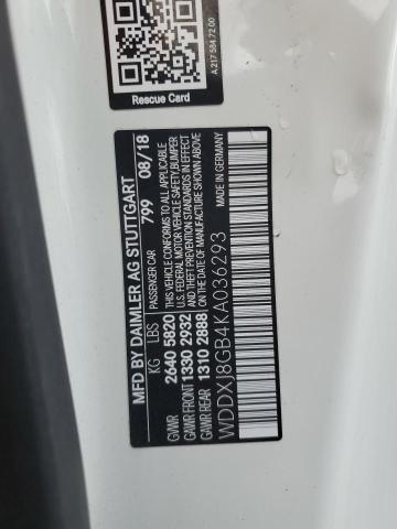 2019 MERCEDES-BENZ S 560 4MAT - WDDXJ8GB4KA036293