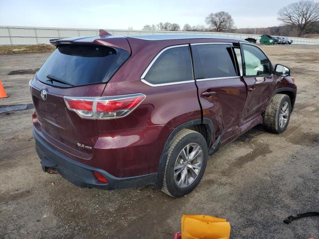 VIN 5TDJKRFH4FS111740 2015 Toyota Highlander, Xle no.3