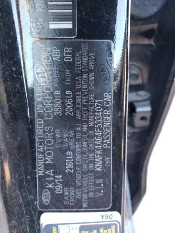 2015 KIA FORTE LX - KNAFK4A64F5334071