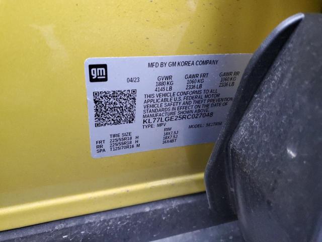 2024 CHEVROLET TRAX 1RS - KL77LGE25RC027048