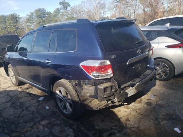 VIN 5TDYK3EHXDS140301 2013 Toyota Highlander, Limited no.2