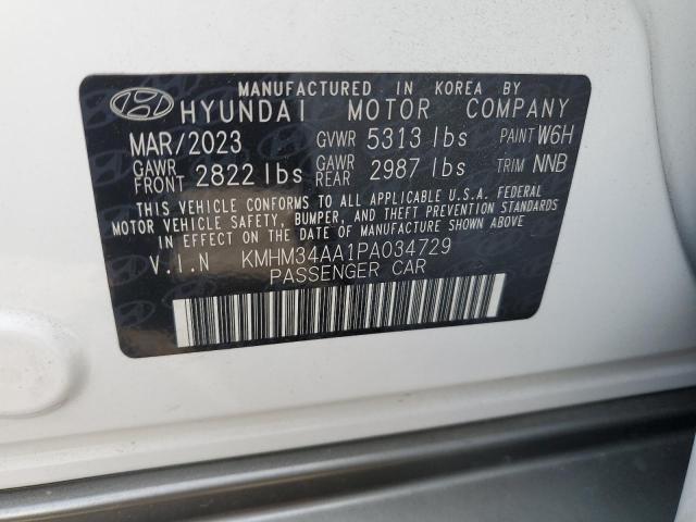 2023 HYUNDAI IONIQ 6 SE - KMHM34AA1PA034729