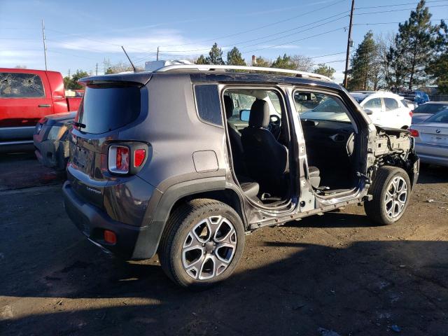 Vin: zaccjbdbxhpe71144, lot: 77218823, jeep renegade limited 20173