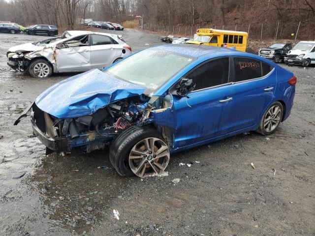 Lot #2391531753 2017 HYUNDAI ELANTRA SE salvage car