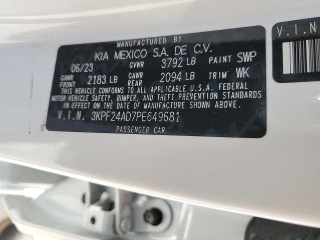 3KPF24AD7PE649681 Kia Forte LX 13