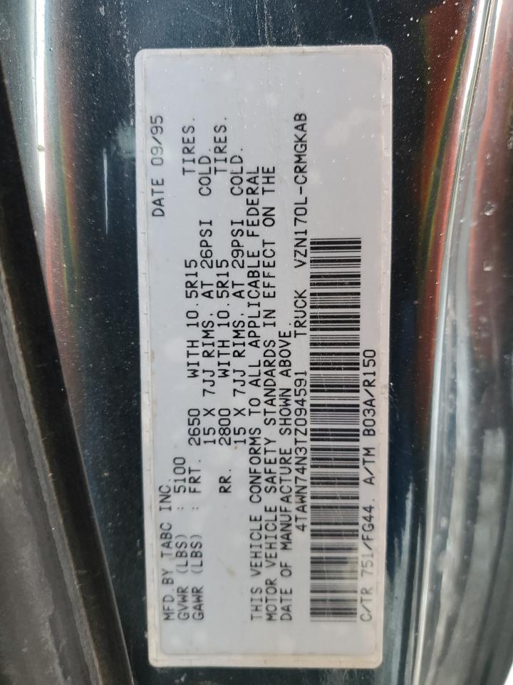 4TAWN74N3TZ094591 1996 Toyota Tacoma Xtracab Sr5