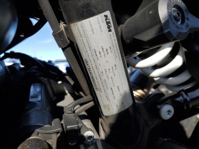 2021 KTM 890 ADVENT - VBKTS6403MM805251