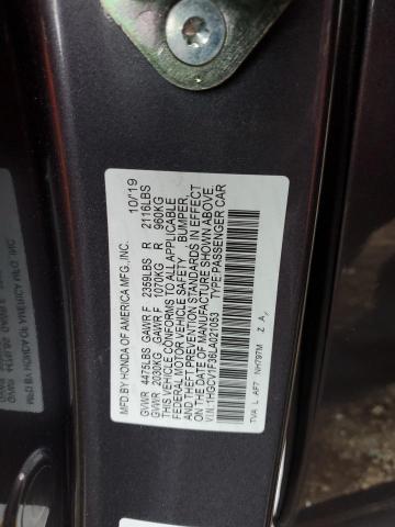 1HGCV1F36LA021053 | 2020 HONDA ACCORD SPO