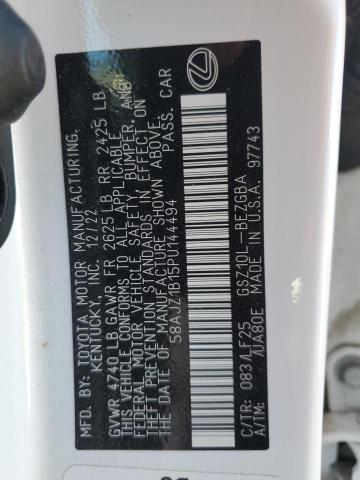 2023 LEXUS ES 350 F-S - 58AJZ1B15PU144494