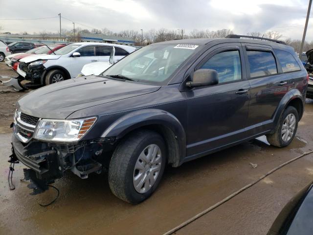 Lot #2276182883 2017 DODGE JOURNEY SE salvage car