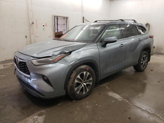 VIN 5TDGZRBH0MS079779 2021 Toyota Highlander, Xle no.1