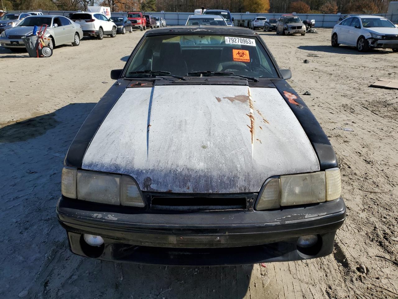 1FABP42E7HF249351 1987 Ford Mustang Gt