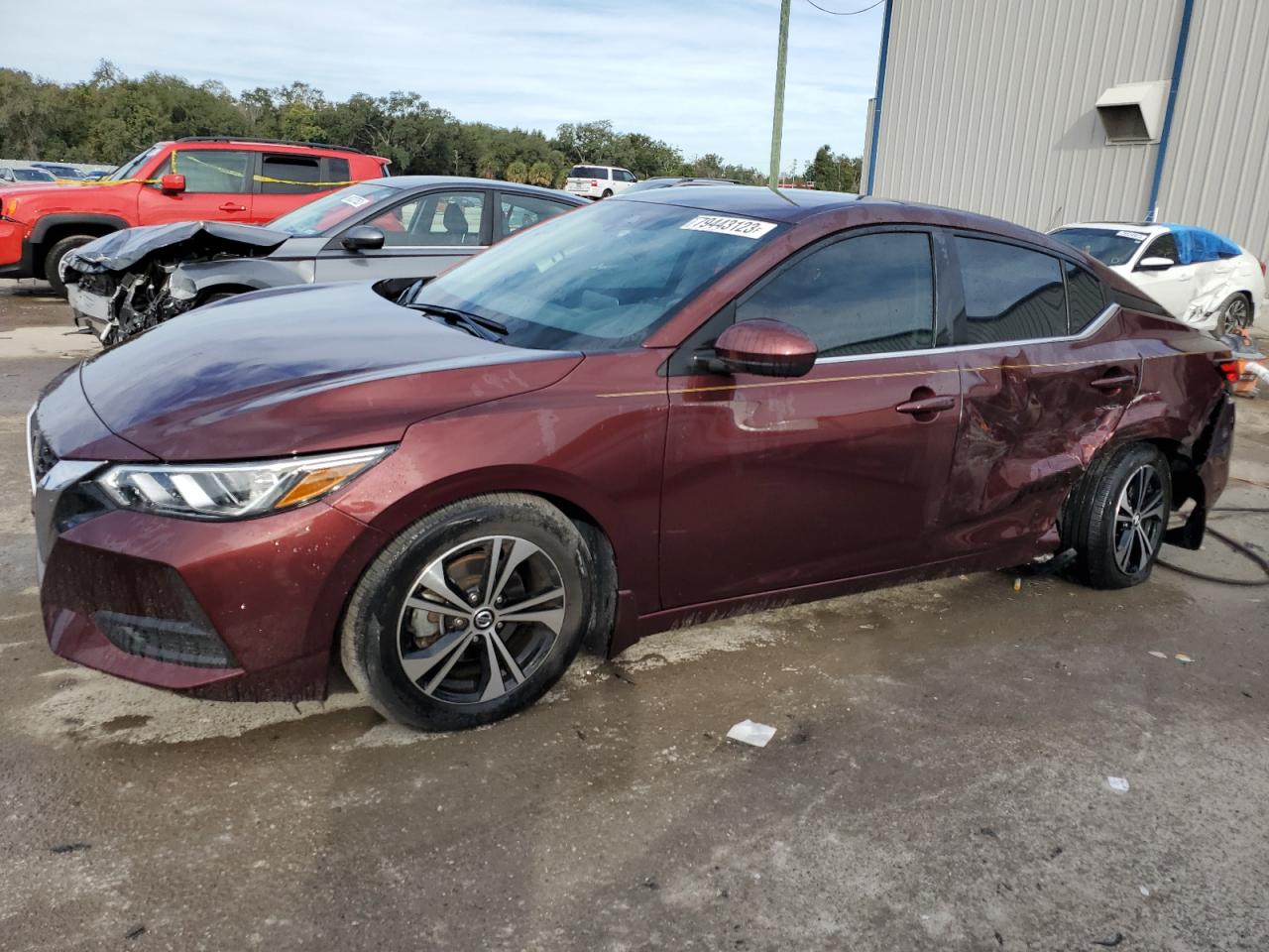 2021 NISSAN SENTRA SV  (VIN: 3N1AB8CV9MY211619)