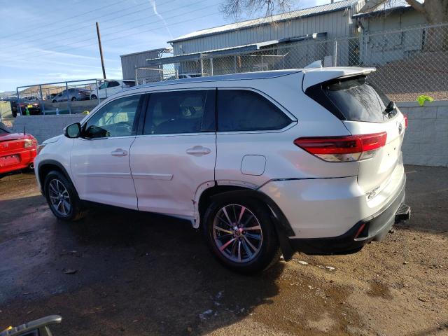 VIN 5TDJZRFH5KS627028 2019 Toyota Highlander, SE no.2