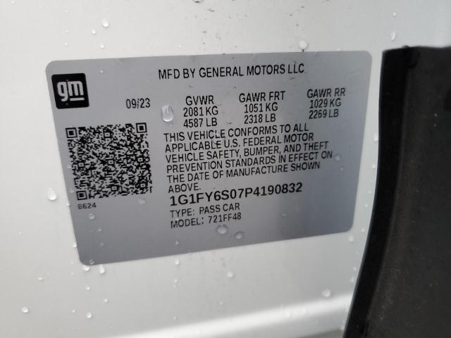 1G1FY6S07P4190832 | 2023 CHEVROLET BOLT EUV L