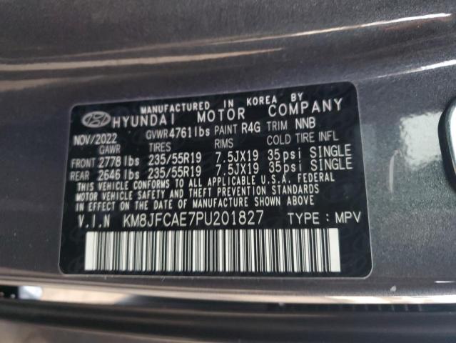 2023 HYUNDAI TUCSON N L KM8JFCAE7PU201827