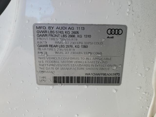 WA1CMAFP8EA067632 | 2014 AUDI Q5 TDI PRE