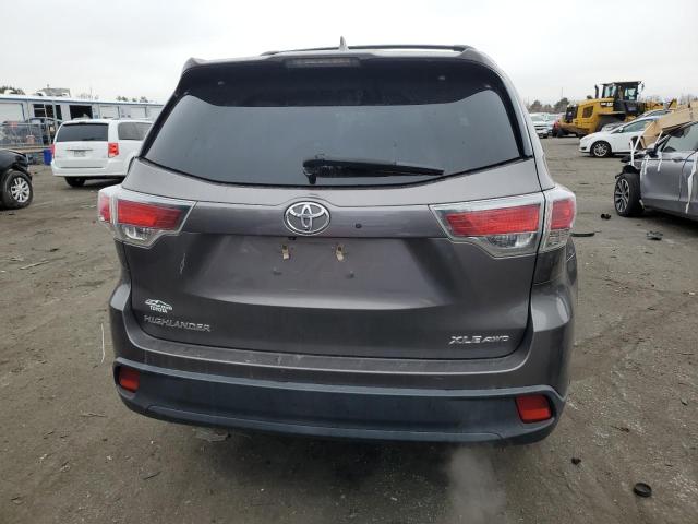 VIN 5TDJKRFH4FS123564 2015 Toyota Highlander, Xle no.6