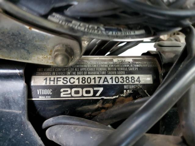 2007 HONDA VT1100 C 1HFSC18017A103884