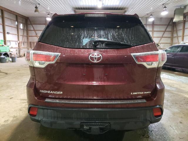 VIN 5TDDKRFH9FS224600 2015 Toyota Highlander, Limited no.6