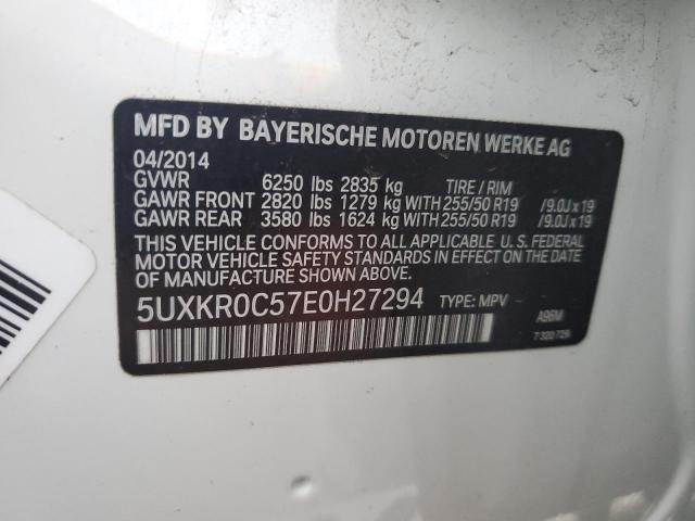 5UXKR0C57E0H27294 2014 BMW X5, photo no. 12