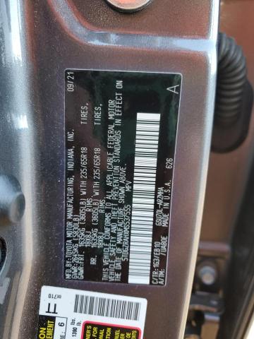 VIN 5TDGZRAHXMS537555 2021 Toyota Highlander, Xle no.13