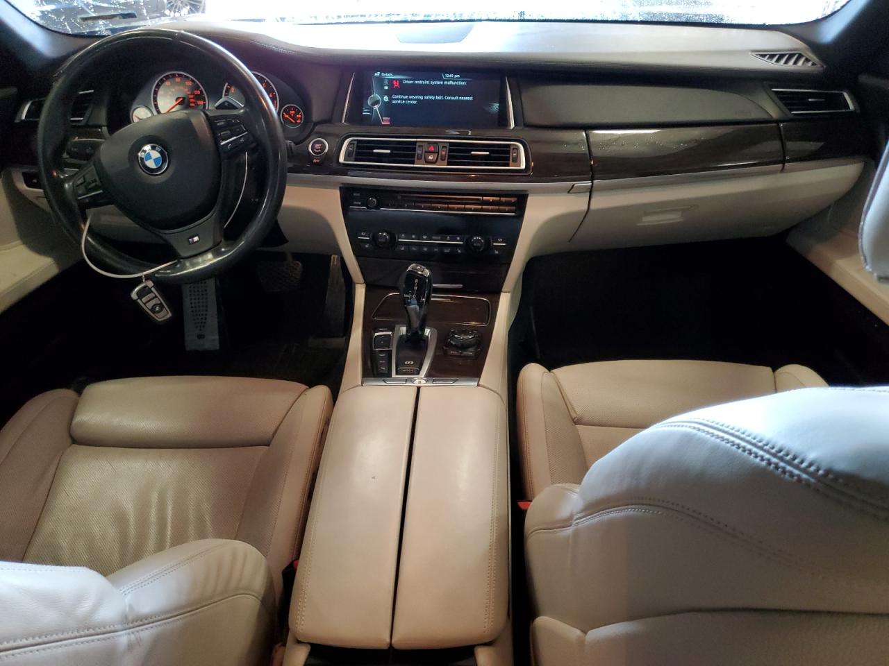 2013 BMW 750 Lxi vin: WBAYF8C50DD140777