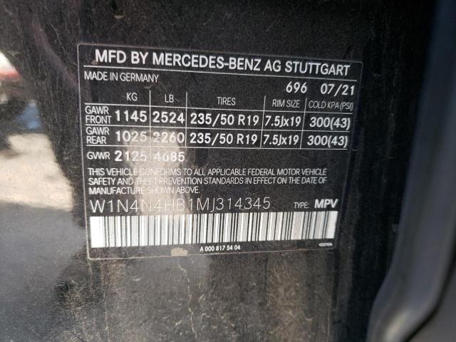 VIN W1N4N4HB1MJ314345 2021 Mercedes-Benz GLA-Class,... no.13