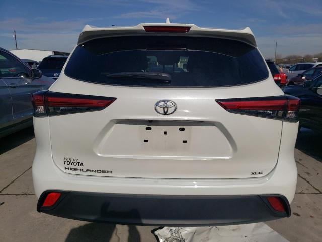 VIN 5TDGZRAH5MS053986 2021 Toyota Highlander, Xle no.6