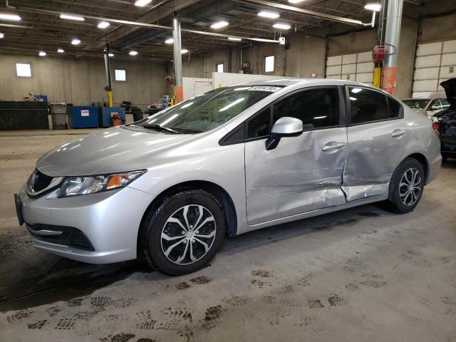 Lot #2339850434 2013 HONDA CIVIC LX salvage car