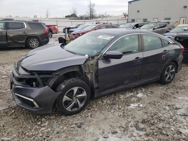 Vin: 2hgfc2e60lh509646, lot: 78988913, honda civic lx 2020 img_1