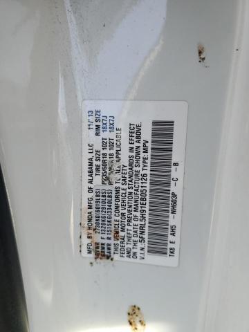 5FNRL5H91EB051126 Honda Odyssey Touring