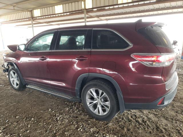 5TDZKRFH4FS045385 | 2015 TOYOTA HIGHLANDER