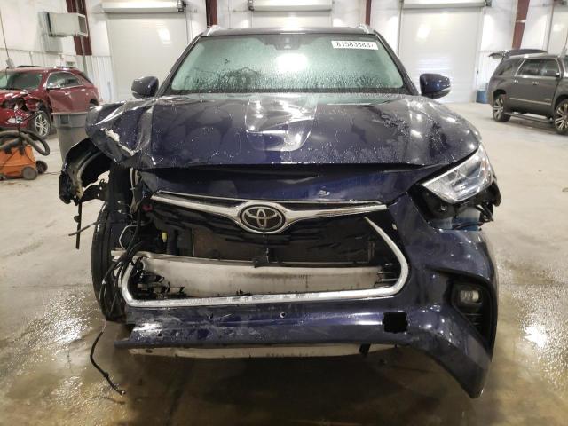 VIN 5TDFZRBH9MS147007 2021 Toyota Highlander, Platinum no.5