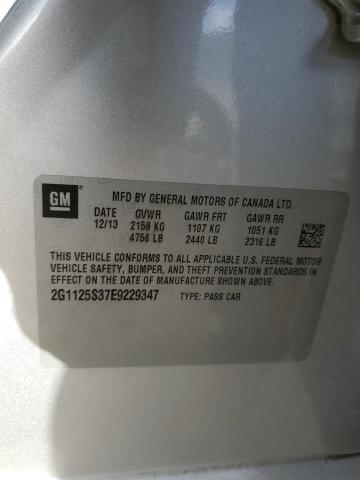 2G1125S37E9229347 | 2014 CHEVROLET IMPALA LT